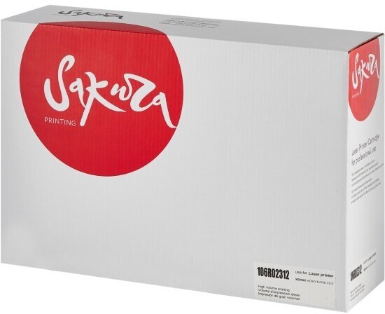 Картридж Sakura Printing Sakura 106R02312 для XEROX WC_3325, черный, 11000 к.