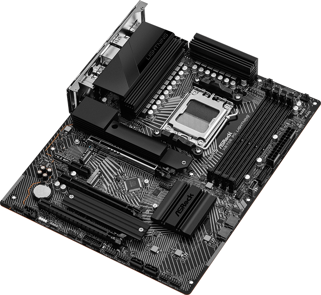 Материнская плата ATX ASRock - фото №2
