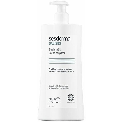 Молочко Sesderma Problem Skin Salises Body Milk, Молочко для тела, 400 мл