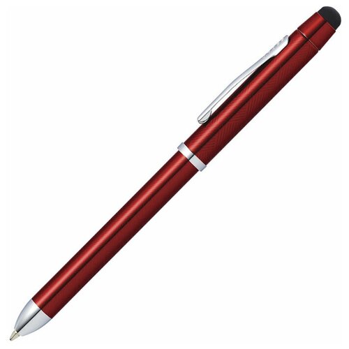 Многофункциональная ручка Cross Tech3+ Engraved Translucent Red (AT0090-13)