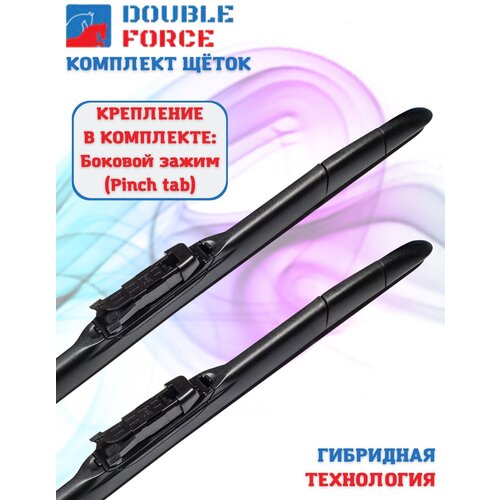 Щетки стеклоочистителя Double Force для Land Rover Freelander II 2006 - 2014 (комплект 600/500 мм.Pinch Tab)