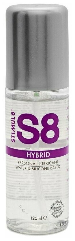 Гель-смазка stimul8 Hybrid Lube 125 мл флакон