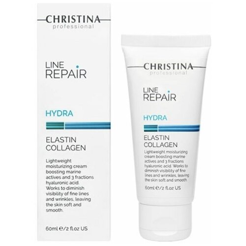 Christina Увлажняющий крем «Эластин, коллаген», 60 мл - Line Repair Hydra Elastin Collagen увлажняющий крем christina hydra elastin collagen 60 мл