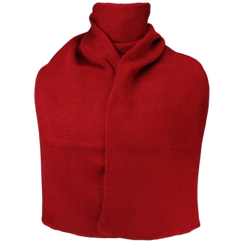 фото Шарф three s,160х20 см, красный