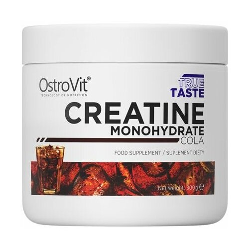 фото Креатин моногидрат островит, creatine monohydrate ostrovit, 300 г., кола