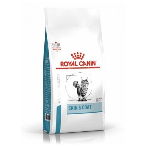  Royal Canin Skin & Coat сухой диетический корм для стерилизованных кошек с чувствительной кожей - 1,5 кг