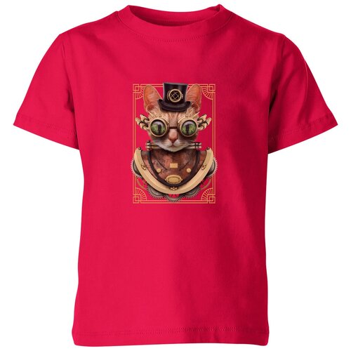 Футболка Us Basic, размер 14, розовый футболки print bar steampunk cat steampunk