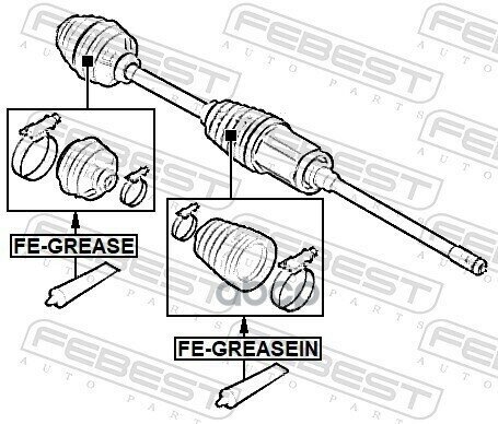 Смазка Шрус Febest арт. fe-greasein