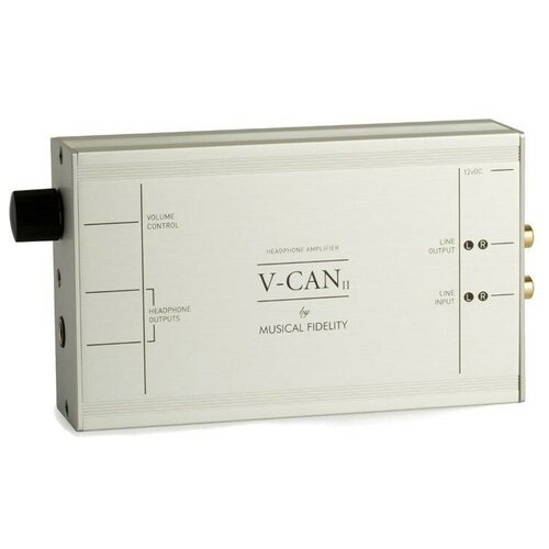 Усилитель для наушников стерео Musical Fidelity V-CAN II, Silver цап транзисторный musical fidelity v90 dac