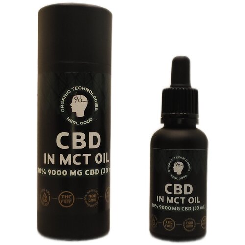 Масло CBD / 9000 мг. 30% 30 мл. / CBD OIL / КБД масло / каннабидиол / HealGood