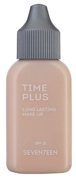 Тональный крем длительного действия Seventeen Time Plus Longlasting Make Up, тон 2 светло-бежевый