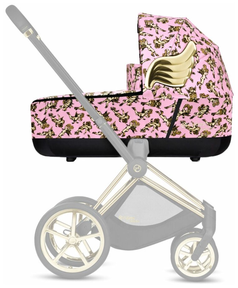 Люлька Cybex Priam Lux R by Jeremy Scott Cherub Pink, розовый (519002013) - фото №3