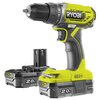 Аккумуляторная дрель-шуруповерт RYOBI R18DD2-220S - изображение