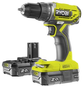 Фото Аккумуляторная дрель-шуруповерт RYOBI R18DD2-220S