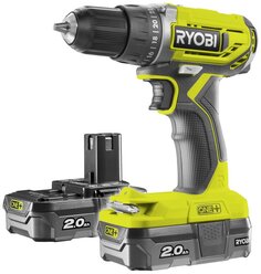 Аккумуляторная дрель-шуруповерт RYOBI R18DD2-220S