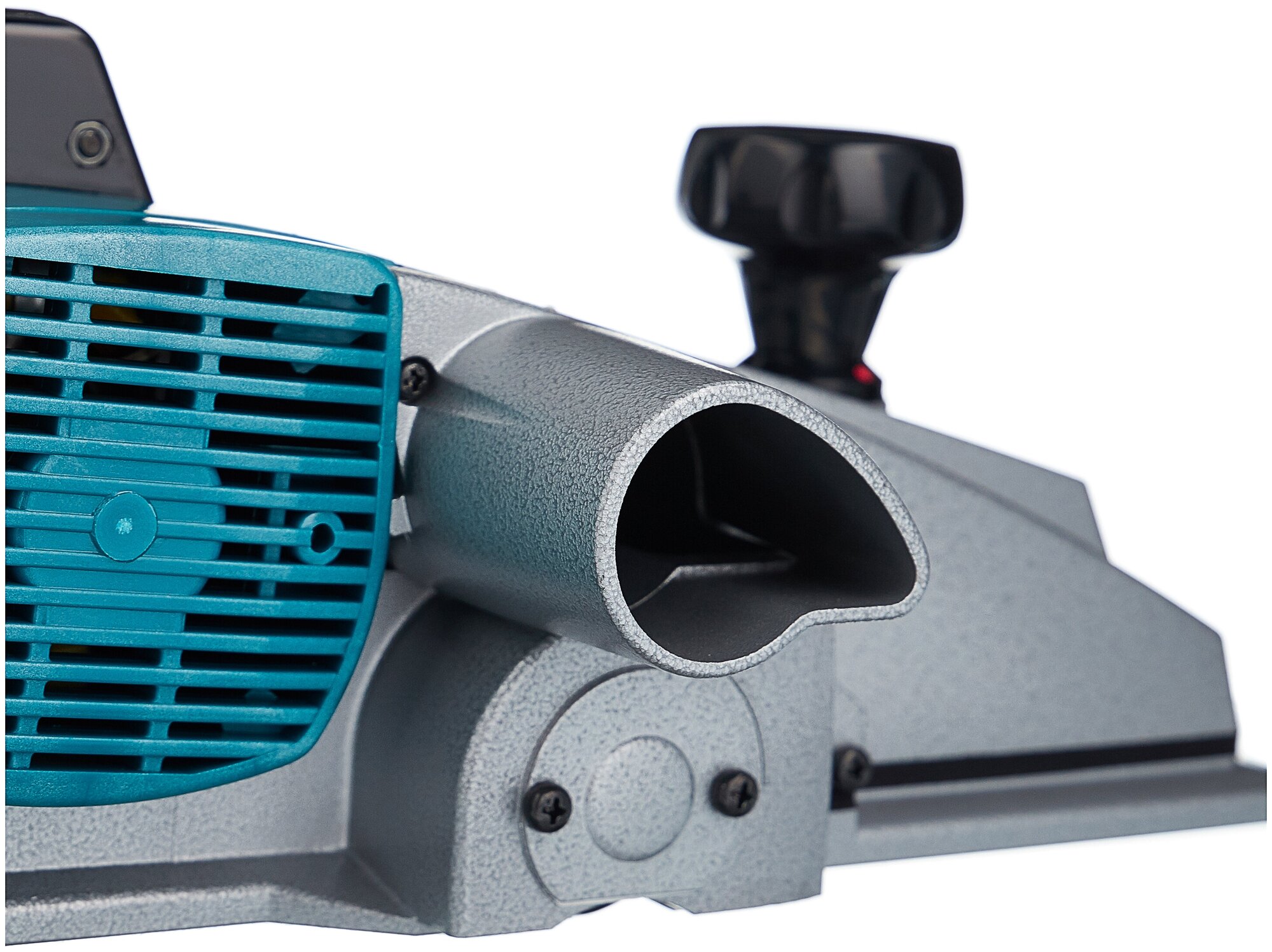 Сетевой электрорубанок Makita 1806B, без аккумулятора, 1200 Вт синий/серый - фото №4
