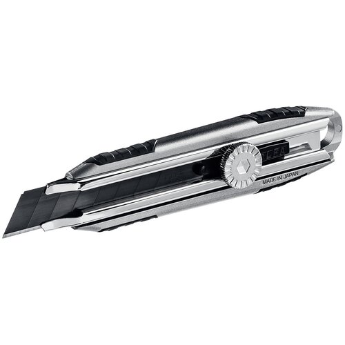 Нож OLFA OL-MXP-L, X-design, цельная алюминиевая рукоятка, винтовой фиксатор, 18 мм