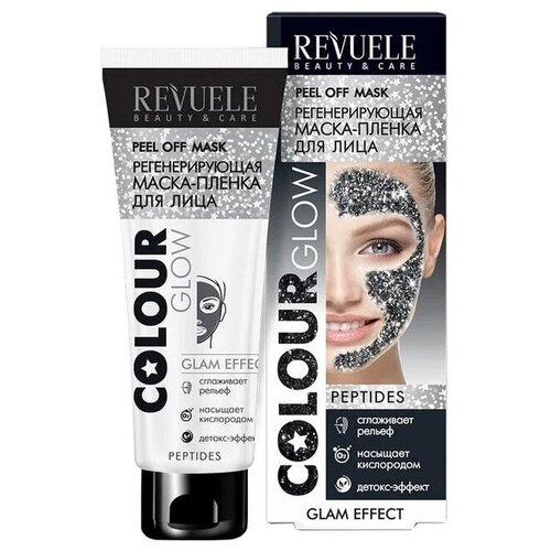 Compliment REVUELE Colour Glow Маска-плёнка регенерирующая д/лица, 80мл, арт101043