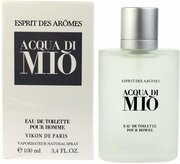Новая заря Дух ароматов Туалетная вода мужская Acqua di Mio 100мл