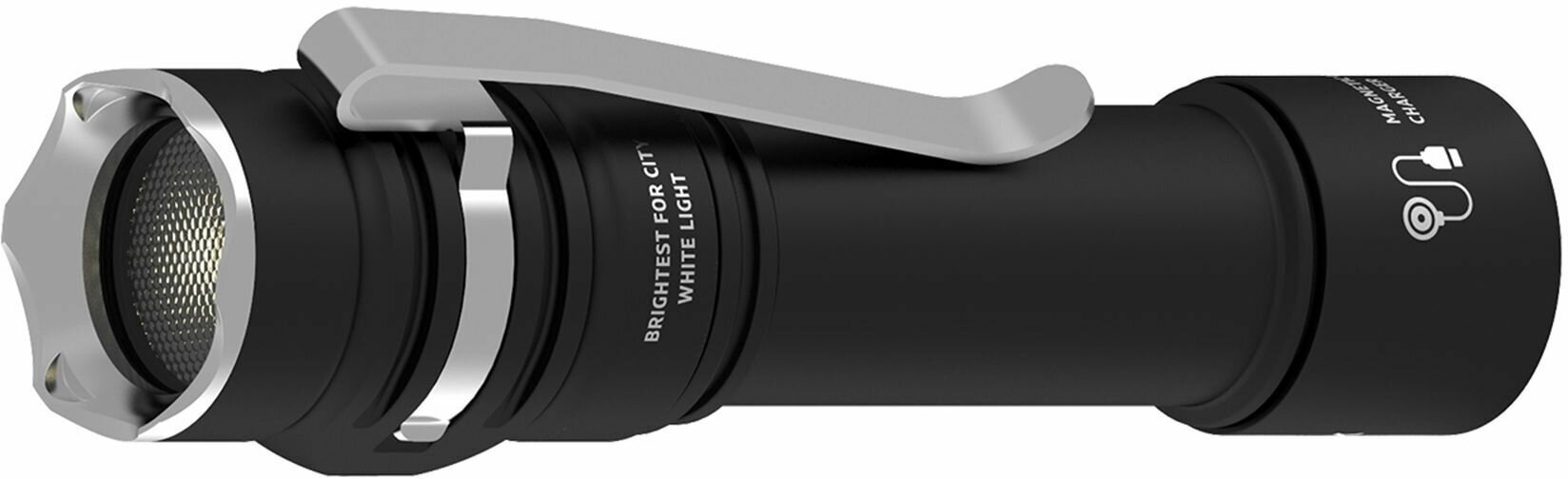 Карманный фонарь ARMYTEK Prime C2 Pro Magnet USB, черный / белый [f08101c] - фото №2