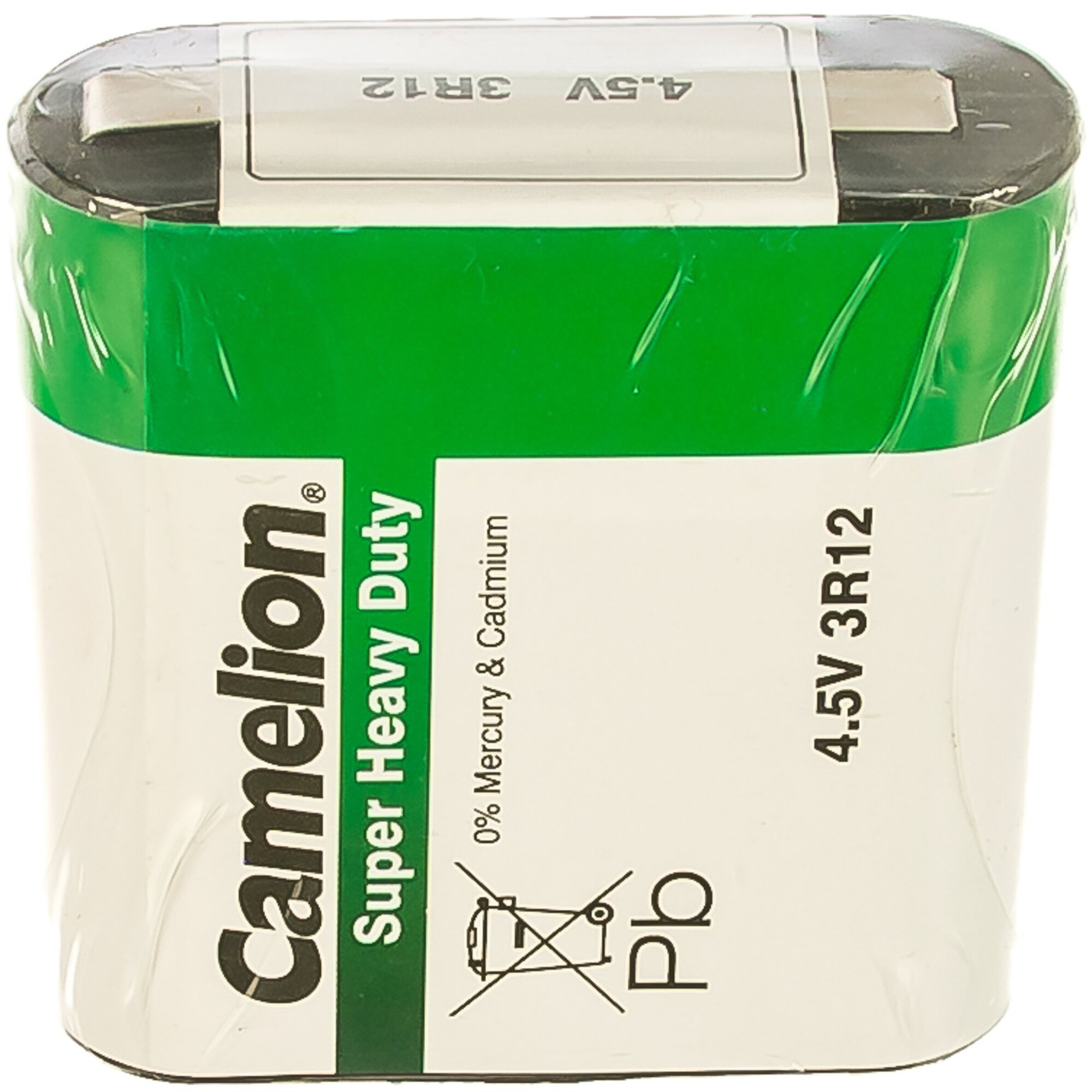 Camelion Батарейка солевая Camelion Super Heavy Duty, 3R12-1S (3R12-SP1G), 4.5В, спайка, 1 шт.