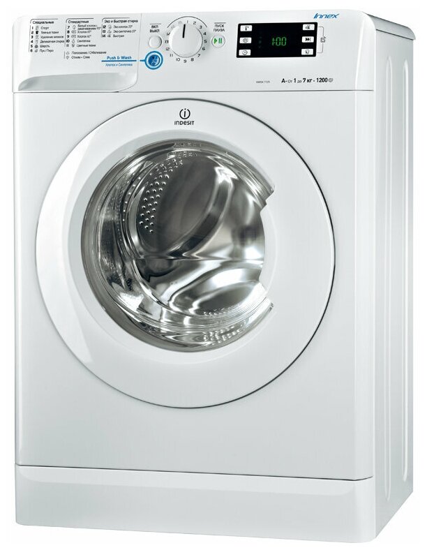 Стиральная машина Indesit NWSK 7125 L — купить по низкой цене на Яндекс  Маркете