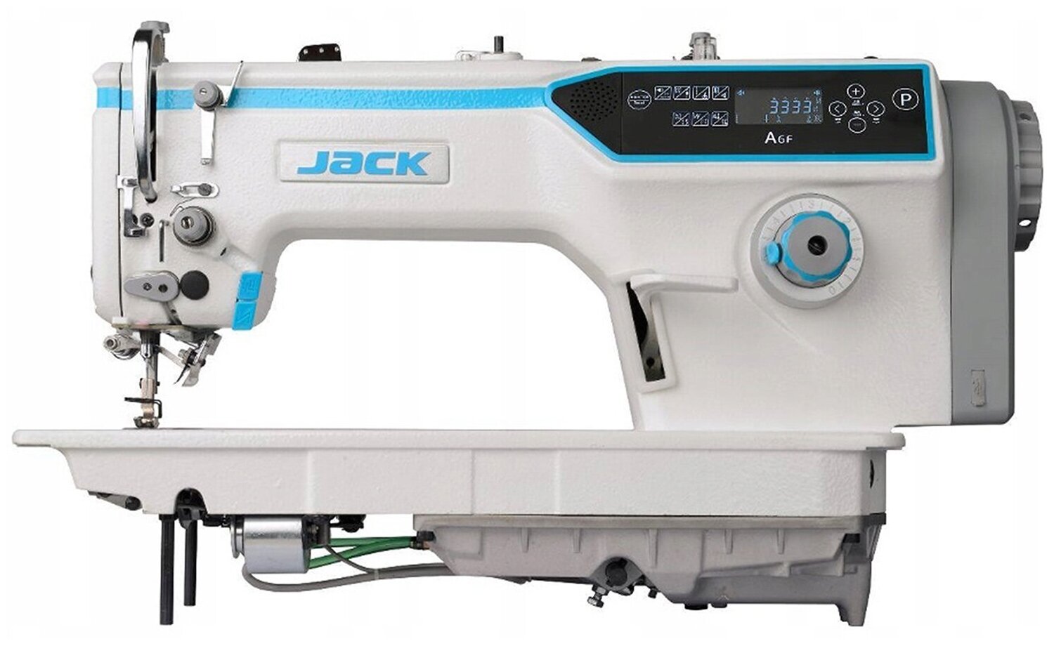 Одноигольная прямострочная промышленная швейная машина Jack JK-A6F