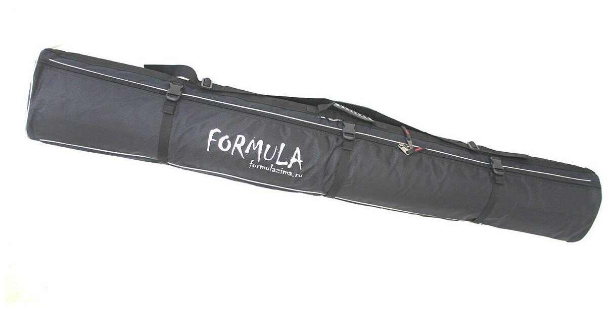 Чехол для горных лыж FormulaZima "Voyage-1", 160 cм, черный