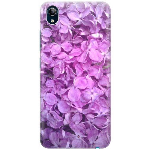 фото Силиконовый чехол на vivo y91c / виво у91с с принтом "цветы серени" gosso