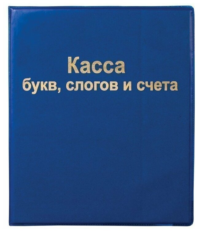 Касса букв, слогов и счета пифагор, А5, ПВХ, 129214