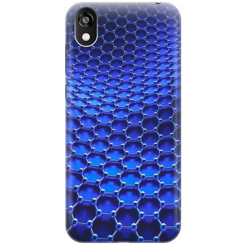 фото Силиконовый чехол на huawei y5 (2019) / honor 8s / хуавей у5 2019 / хонор 8 эс с принтом "молекулярная цепь" gosso