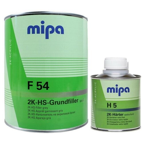 MIPA Грунт-выравниватель F54 серый (1л+0,25л)