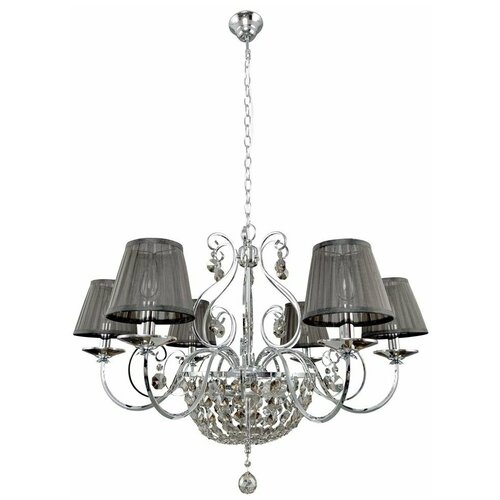 Подвесная люстра для кухни, гостиной, прихожей и спальни Максисвет 2-8150-9-CR E14 