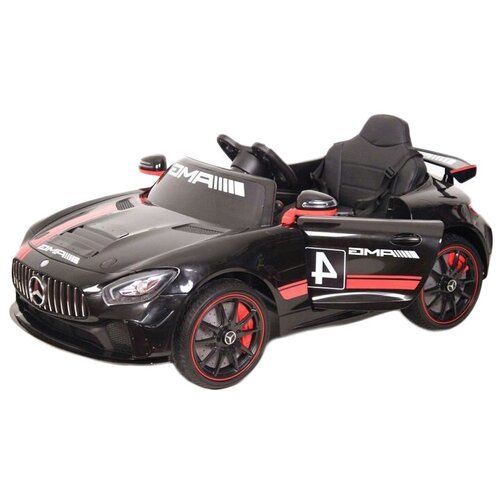 RiverToys Автомобиль Mercedes-Benz GT4 A007AA, черный