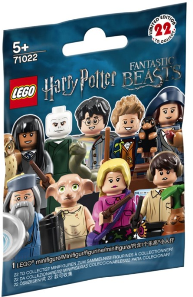 Конструктор LEGO Collectable Minifigures 71022 Гарри Поттер и Фантастические твари, случайная минифигурка.