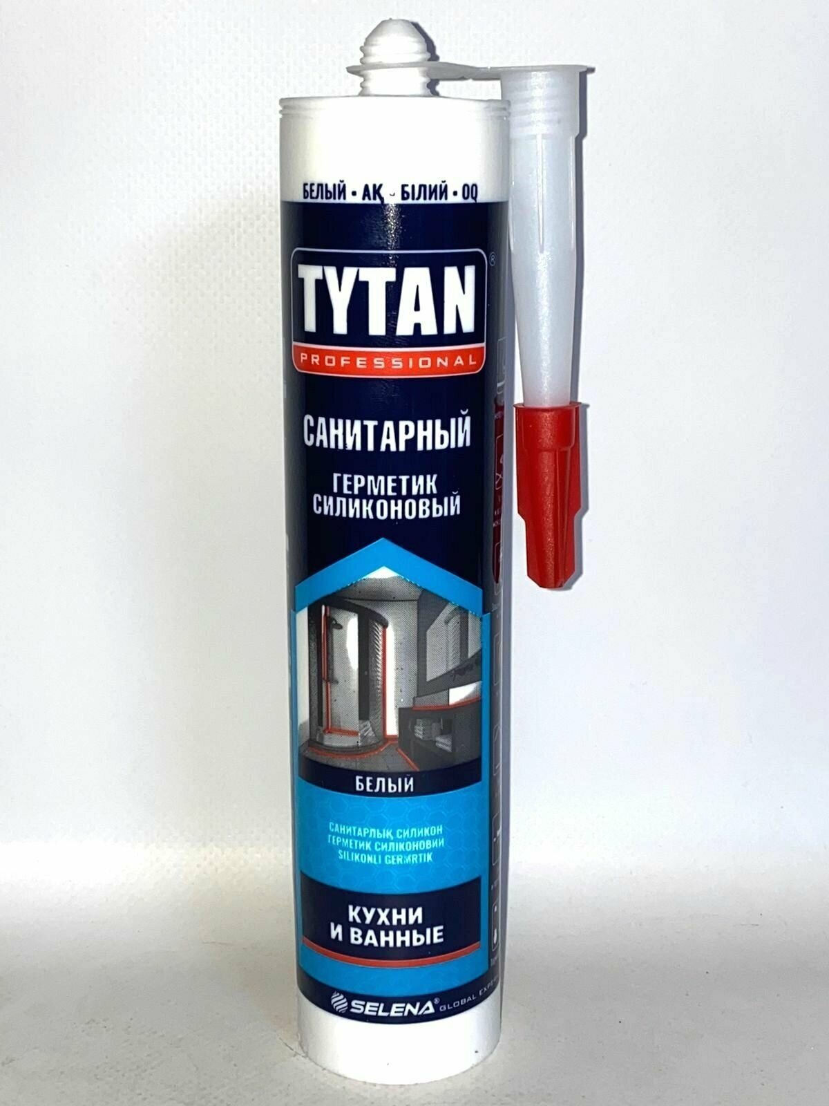 герметик tytan professional санитарный 280мл белый - фото №7