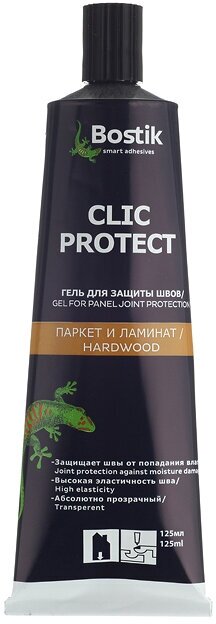 Гель-герметик для защиты швов ламината и паркета Bostik Clic Protect 125 мл
