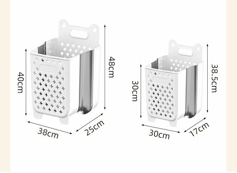 Корзина для белья, игрушек, хранения и одежды, корзина для ванной Складная, подвесная