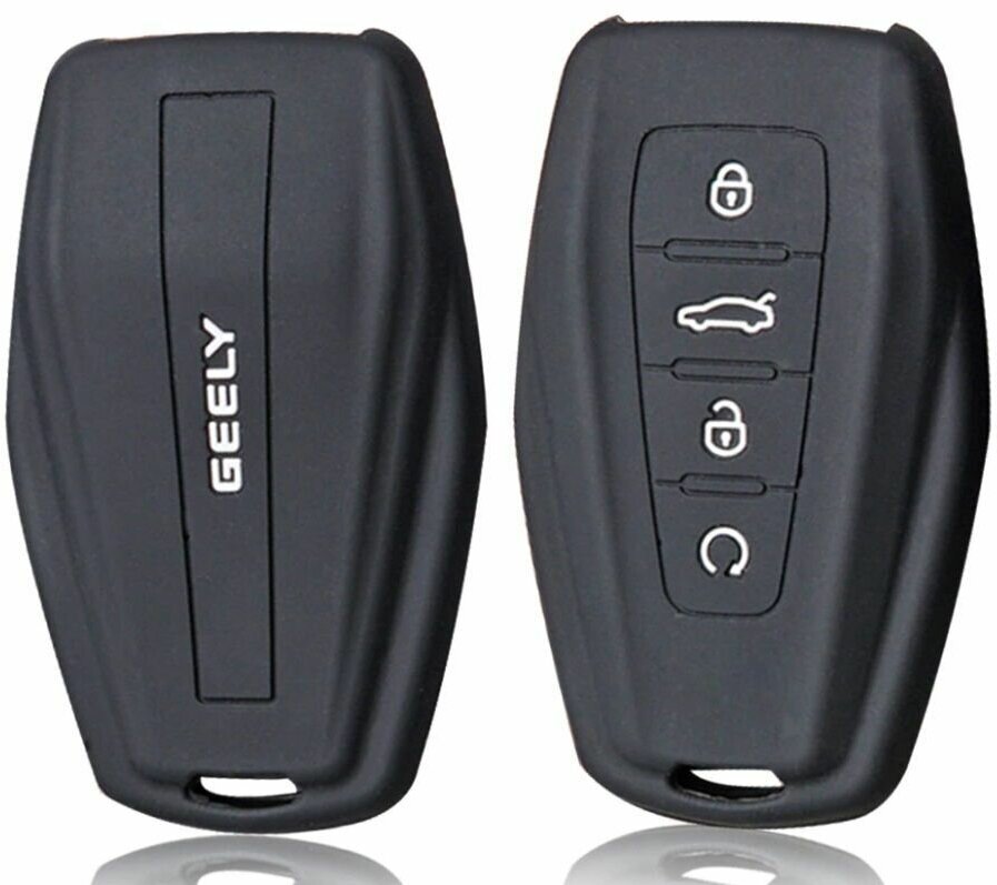 Чехол для автомобильного ключа Силиконовый Geely Coolray X6 Emgrand