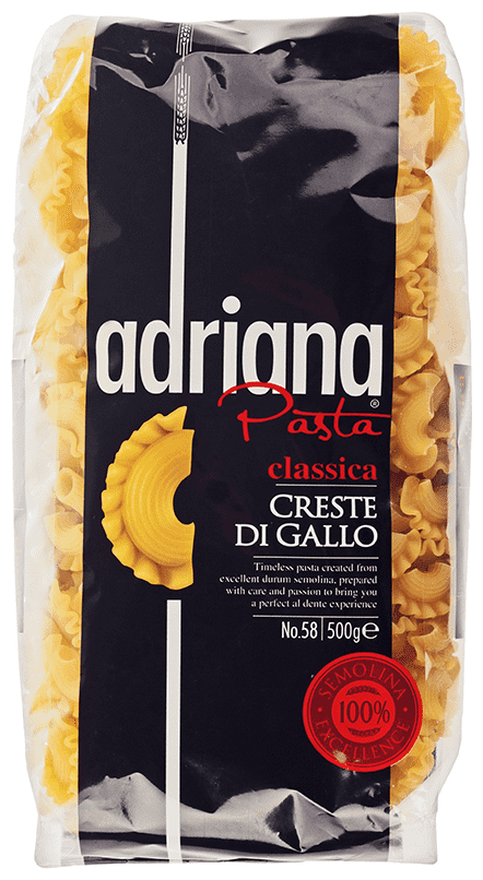 Макаронные изделия Creste di Gallo №58 Adriana Pasta Classica, 500 г - фотография № 2