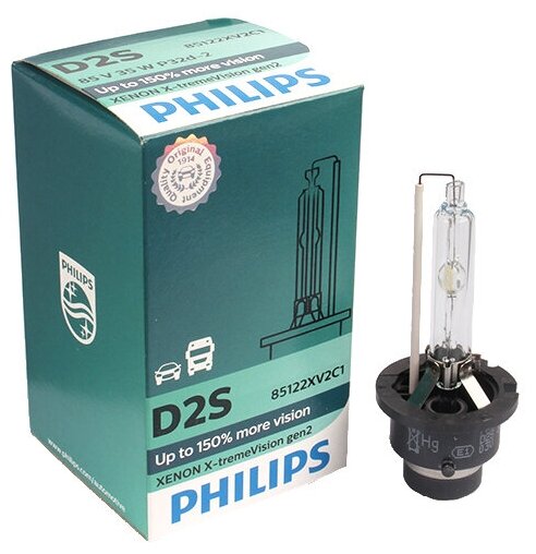 Philips D2S 85V-35W (P32d-2) 4800K X-tremeVision gen 2 - фото №6