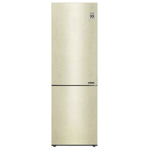 Холодильник LG GA-B 459 CECL /БЕЖ., 1,86*0,60, 3ящ., Total No Frost, б/ручек, б/диспл./