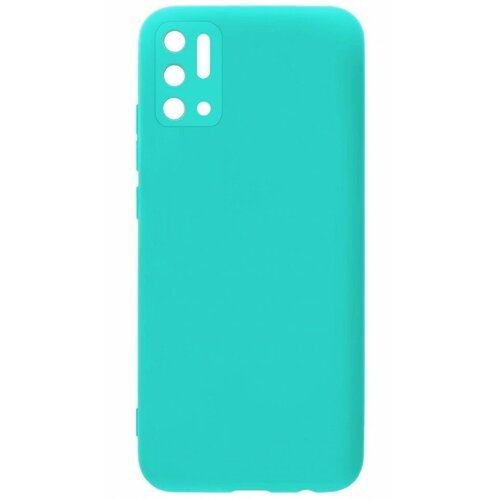 Накладка силиконовая Silicone Cover для Xiaomi Redmi Note 10T / Xiaomi Redmi Note 10 5G / Poco M3 Pro бирюзовая