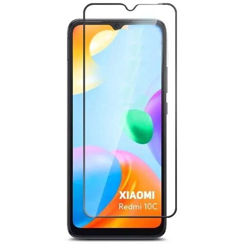 Защитное стекло Zibelino для Xiaomi Redmi 10C/12C/Poco C40 5D Black ZTG-5D-XMI-RDM10C-BLK