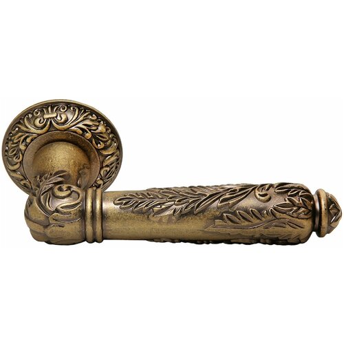 Дверная ручка RUCETTI RAP-CLASSIC 7 OMB, цвет-старая матовая бронза накладка дверная rucetti rap classic omb старая античная бронза