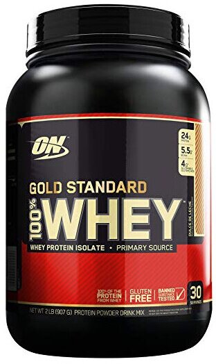 100% Whey Protein, 907 g (клубника банан)