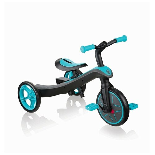 фото Трехколесный велосипед globber trike explorer 2 в 1, голубой