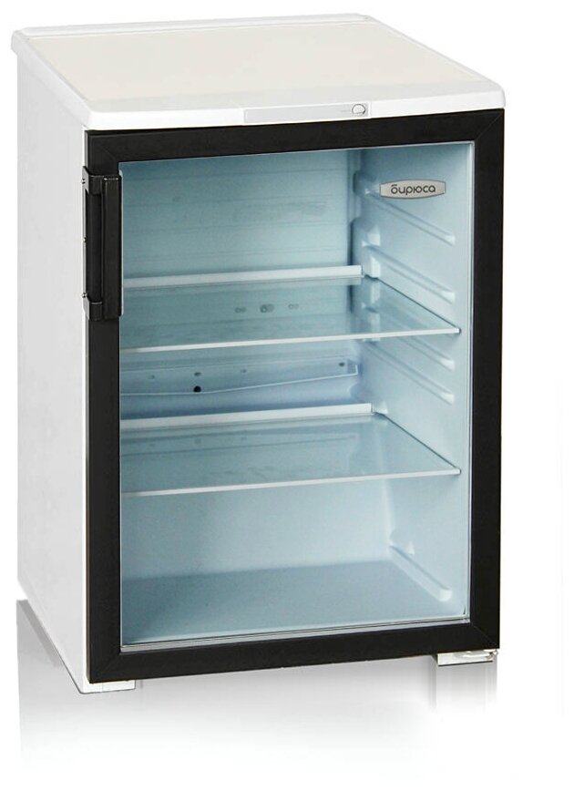 Холодильная витрина однокамерный Бирюса Б-B152 белый/черный