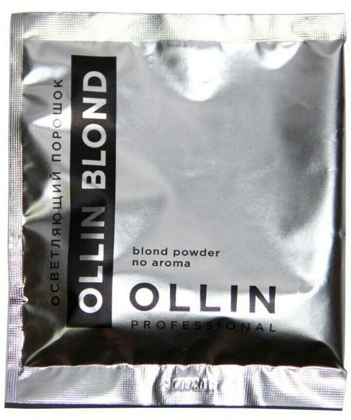 OLLIN Professional Осветляющий порошок Blond Powder No Aroma, 30 мл, 30 г