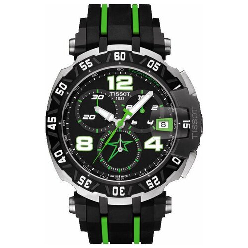 Наручные часы TISSOT, черный наручные часы tissot t115 t race moto gp t115 417 27 057 02 черный